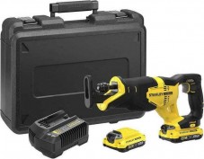 Stanley Σεγάτσα SFMCS300D2K-QW 18V 2x2Ah